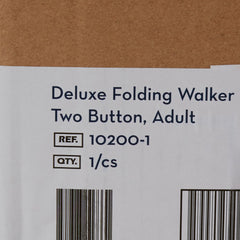 WALKER, FOLDING ADLT 2 BUTTON