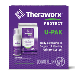 WIPE, SKIN THERAWORX PROTECT W/FOAM UPAK (60/EA 4EA/CS)