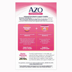 SUPPLEMENT, CAP AZO PROBIOTIC DUAL PROTECTION (30/BX 24BX/CS
