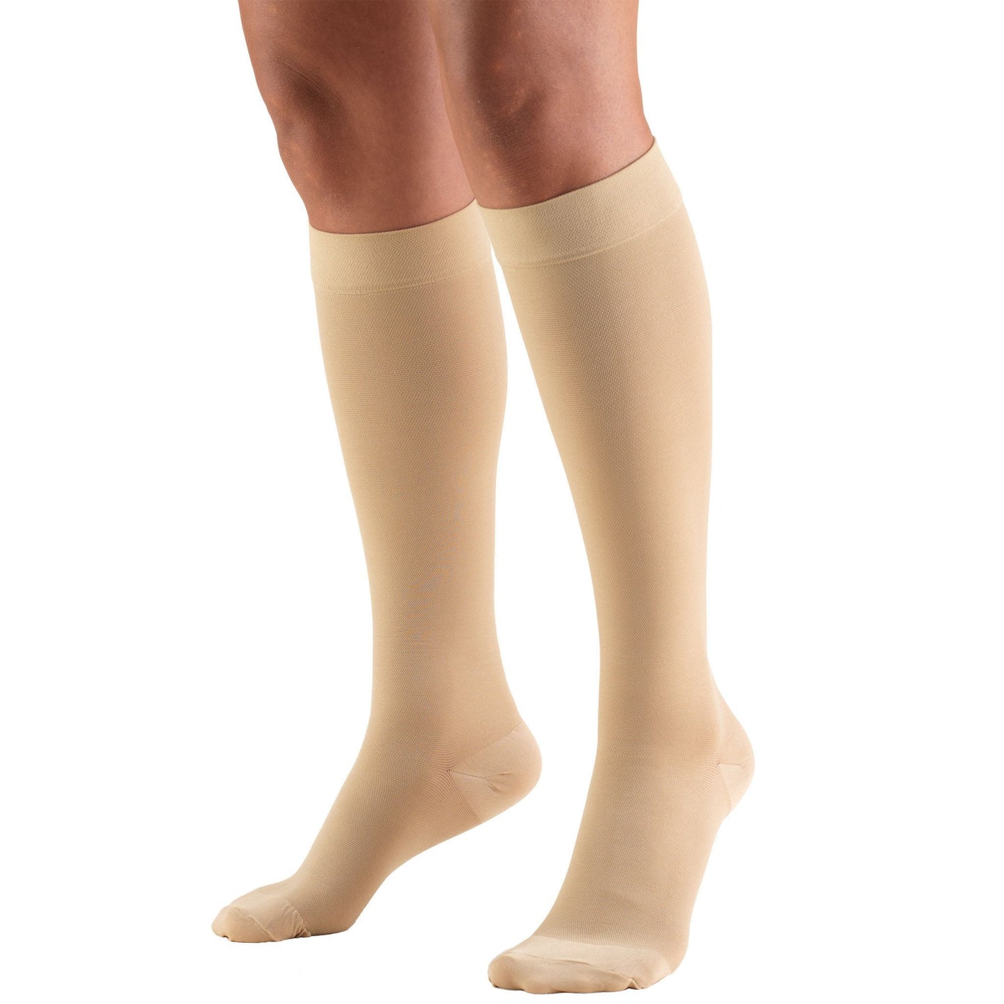 STOCKING BEL KNEE 20-30 3XL BEIGE CLSD TOE