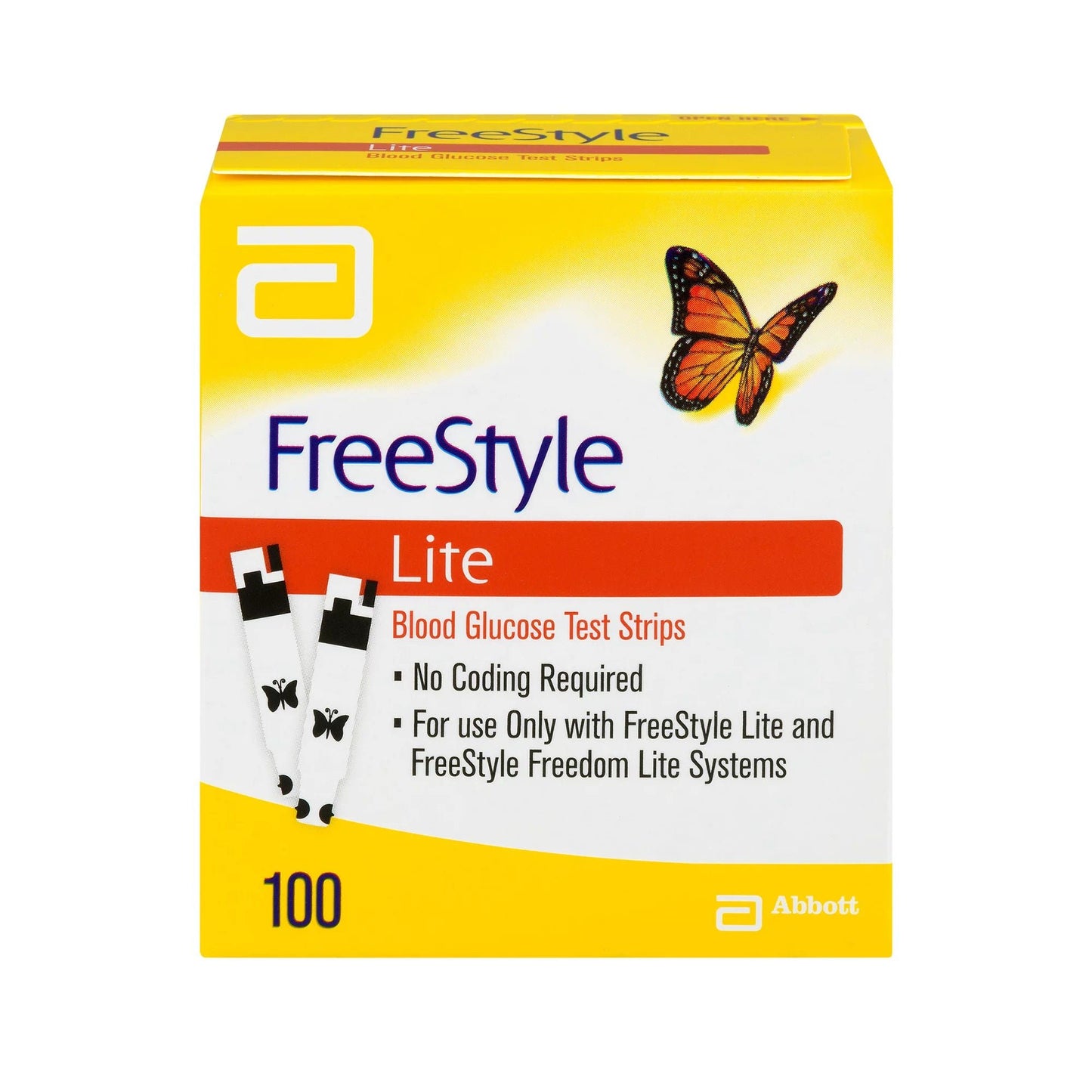 TEST STRIP, BLD GLUC FREESTYLE(100/BX 12BX/CS)