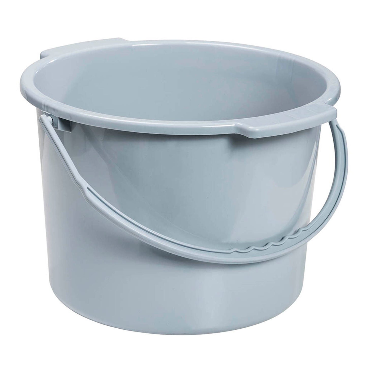 BUCKET, W/HNDL/CVR F/COMMODE 12QT (12/CS)