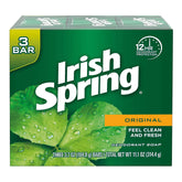 SOAP, BAR IRISH SPRING ORIG SCENT GRN 3.75OZ (3/PK 18PK/CS)