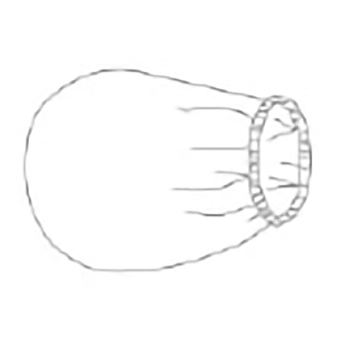 DOME BAG, SNAP COVER 25" (25/CS) MICRTK