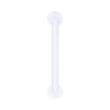 BAR, GRAB MOUNT PDR COATED WHT16" (3/CS)