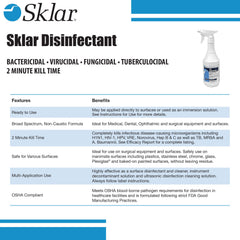 DISINFECTANT, SKLAR SPRAY 24OZ(6/CS)