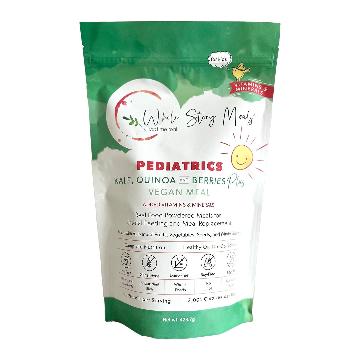 FOOD, POWDERED KALE/QUINOA/BERRIES + PED (30/CS)