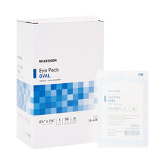 PAD, EYE OVAL STR 2 1/8"X2 5/ 8" (1/PK 50PK/BX 12B