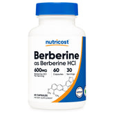 VITAMIN, CAP BERBERINE HCL 600MG (60/BT 12BT/CS)