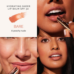 BALM, LIP SPF 30 HYDRATING SHEER BARE 0.15OZ (6/PK 8PK/CS)
