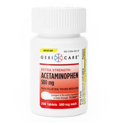 ACETAMINOPHEN, TAB 500MG (200/BT 24BT/CS)