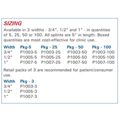 BUDDY STRAP .5 BLK 5/BX