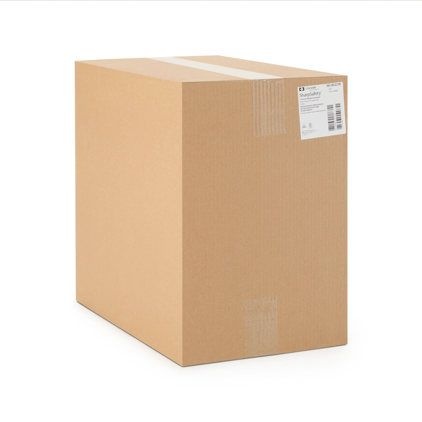 CONTAINER, SHARPS RED 3GL UNWNDR (10/CS)