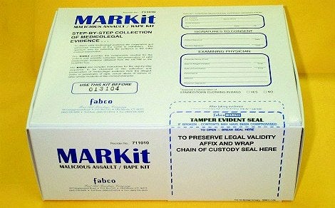 RAPE DETECTION KIT, (4/CS)
