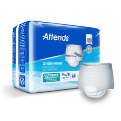 UNDERWEAR, ATTENDS ULT SM (20/BG) SM (20/BG)