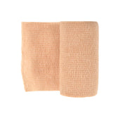 BANDAGE, COHESIVE SELF-ADHERENT N/STR LF TAN 4"X5YD (18/BX)