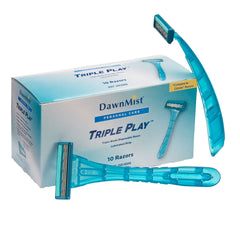 RAZOR, DISP 3BLADE (10/PK 50PK/CS)