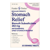 STOMACH RELIEF, TAB FT SM CHEWREG 262MG (30/CT)