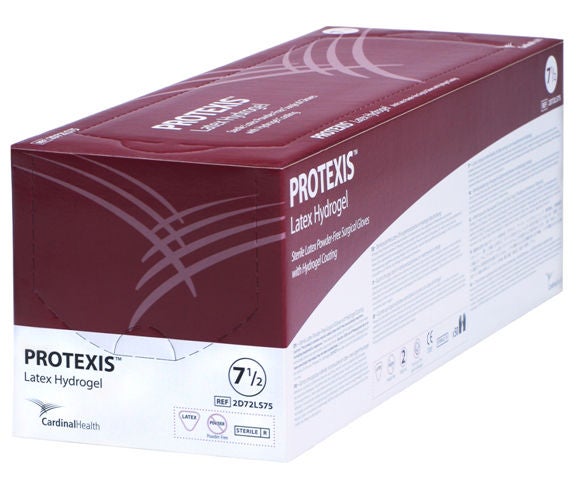 GLOVE, SURG LTX 6.5 STR2 SMTH (50PR/BX 4BX/CS)
