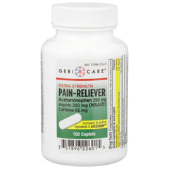 PAIN RELIEF XS, EXCEDRIN TAB (100/BT 12BT/CS)
