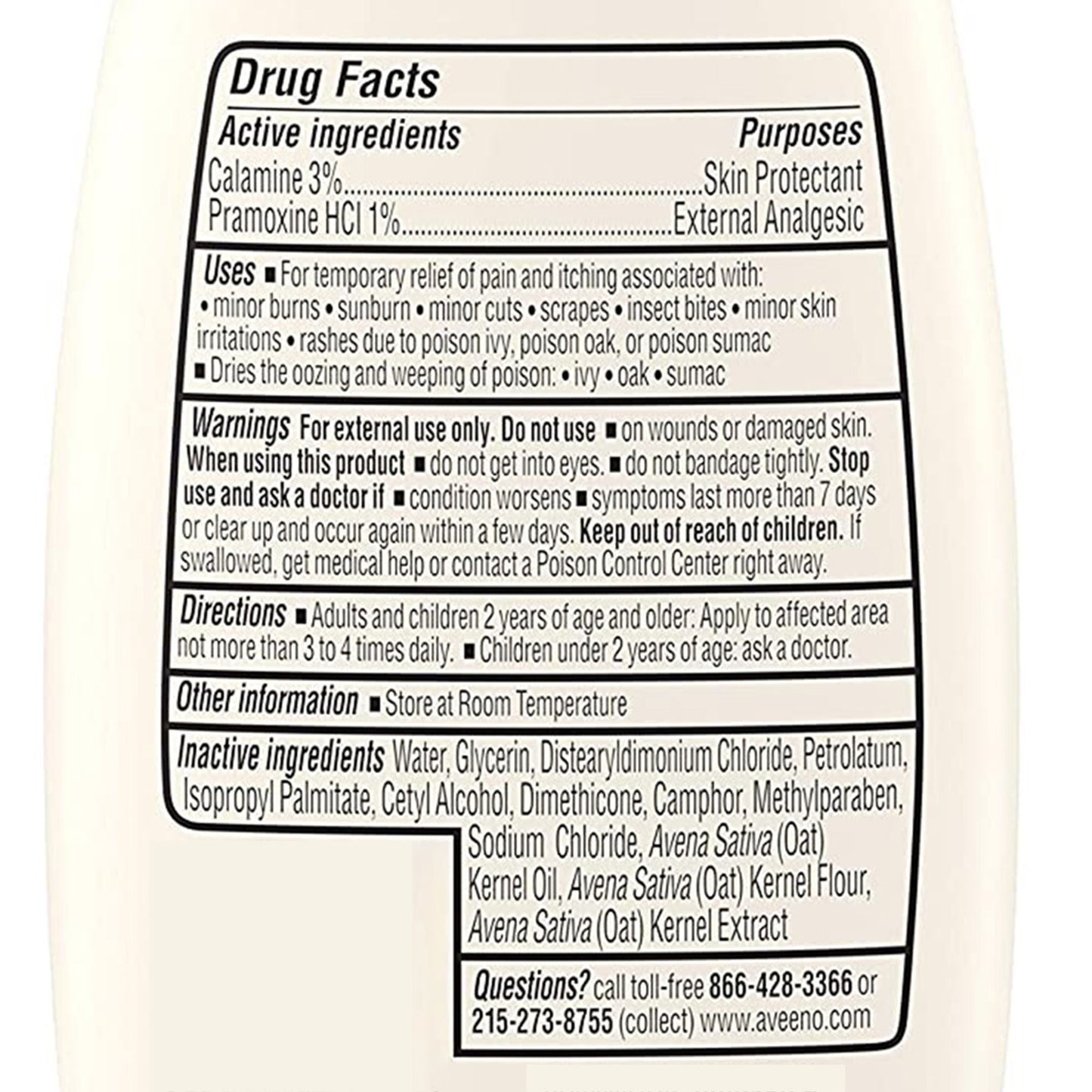 AVEENO ANTI-ITCH, LOT 4OZ (24/CS) J&JOTC