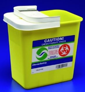 CONTAINER, SHARPS CHEMO YLW 12GL (10/CS)
