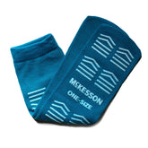 SLIPPER, TERRY LF TEAL 1SZ (96PR/CS)