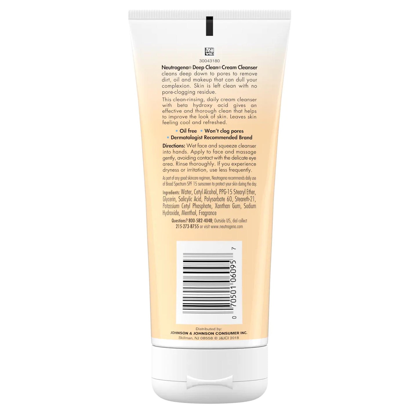NEUTROGENA, CRM DEEP CLEAN CLEANSER 7OZ