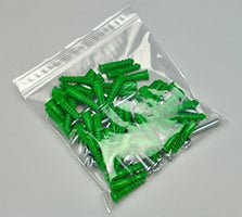 BAG, SEAL TOP CLEAR LINE SNGL TRACK 12"X12" 2MIL (100/PK 10P