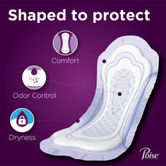 PAD, INCONT POISE ULTRA COVERED (33/PK 4PK/CS) KIMPRO