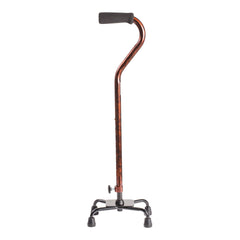 CANE, QUAD ADJ DMI F/ADLT SPIRAL COPPER