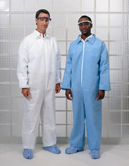 COVERALL, OPN CUFF/ANKL WHT 2XLG (24/CS)