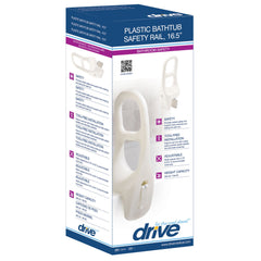 RAIL, TUB PLAS 16" D/S