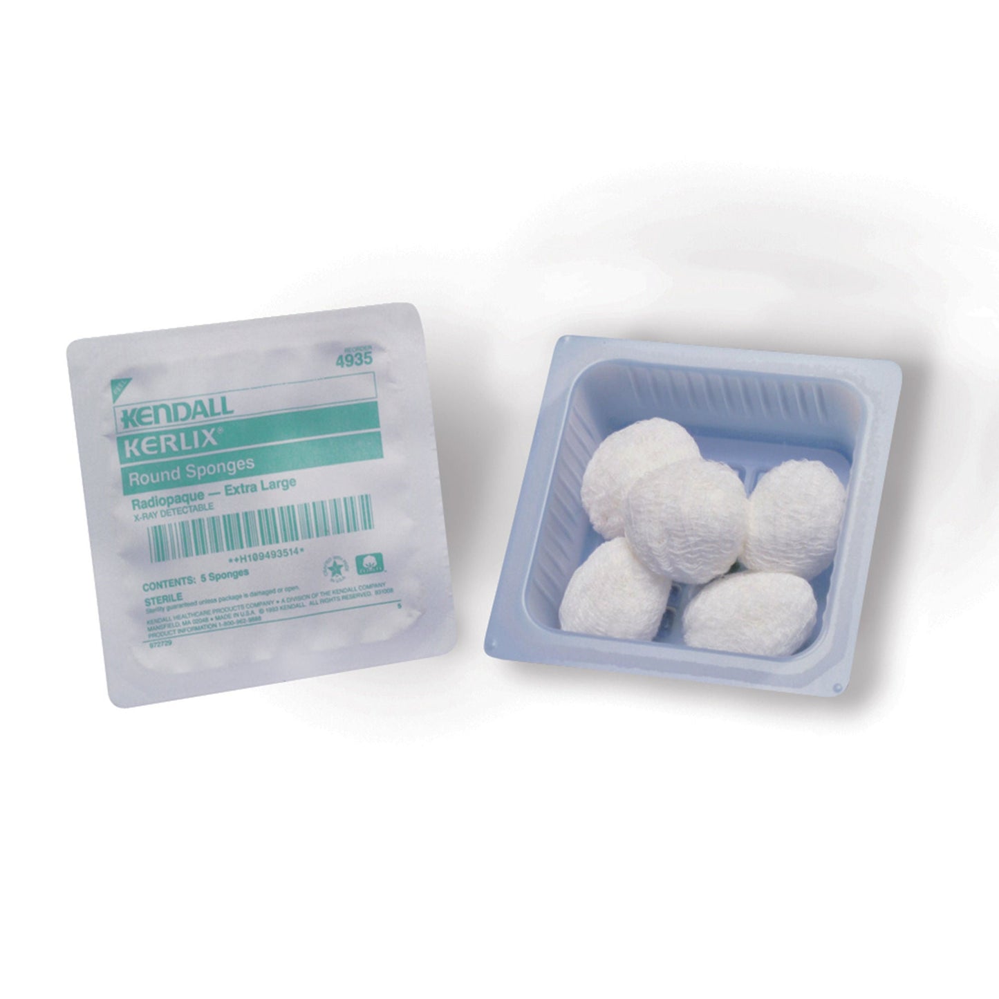 SPONGE, XRAY KRLX STR XLG (5/PK) KENDAL
