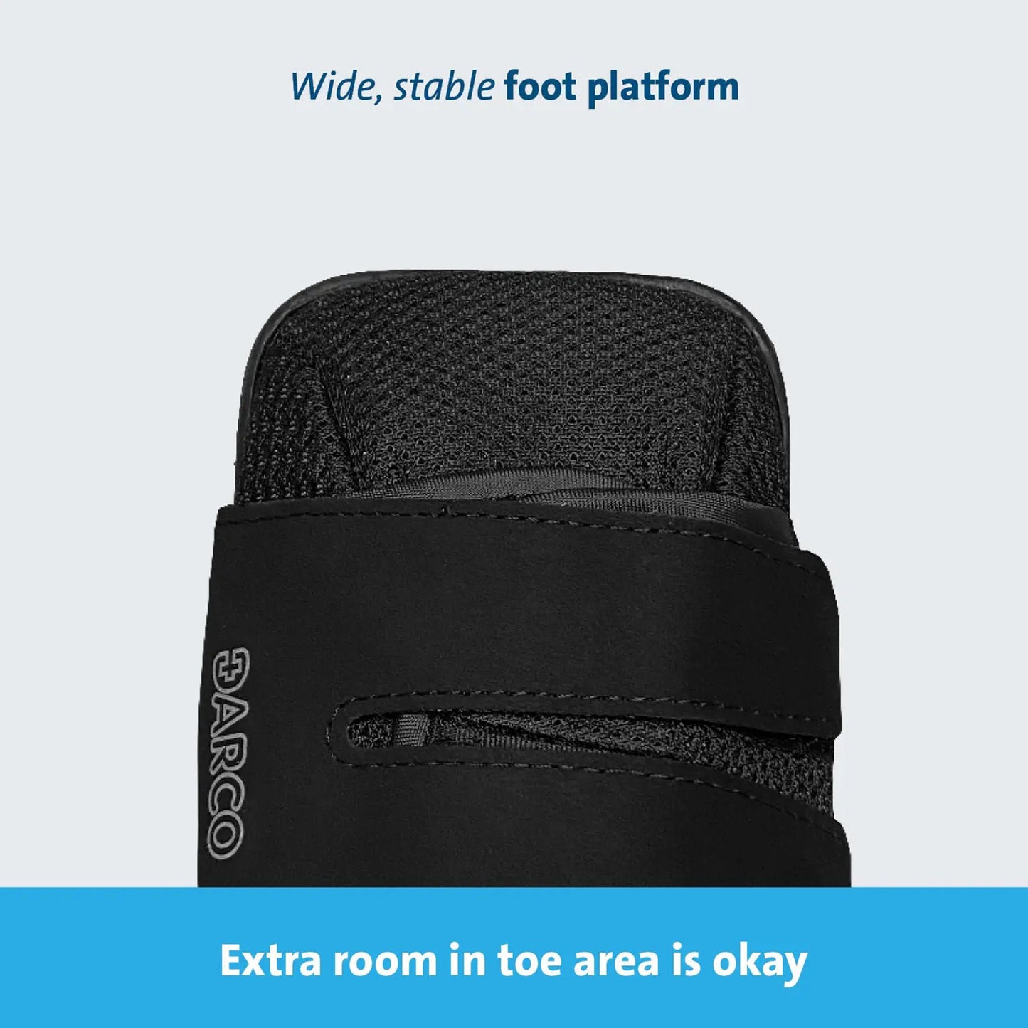 SHOE, DARCO HEEL WEDGE LG (36/CS)