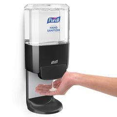 DISPENSER, SANITIZER ES4 PUSH STYLE GRAPHITE INSTALL (9/CS)