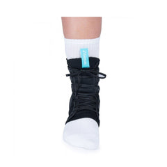 ANKLE BRACE, EXOFORM BLK MED
