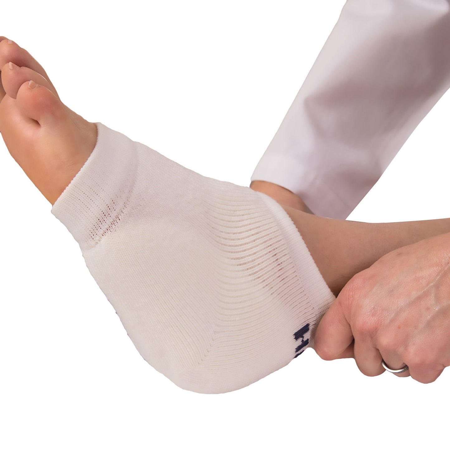 PAD, HEEL/ELBOW WHT LG (12/CS)9946