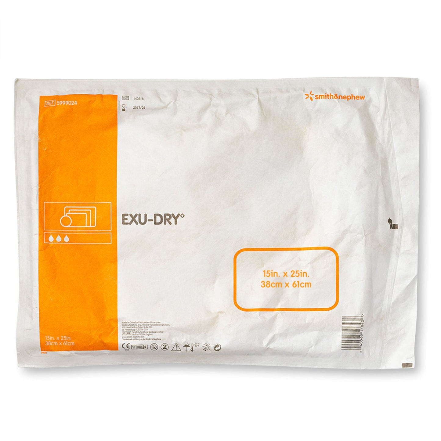 DRESSING, EXUDRY 15X25 (30/CS)