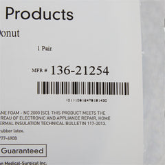 CUSHION, FOAM DONUT 9" (32/CS)