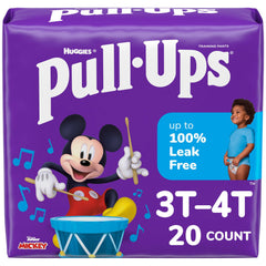PANTS, TRAINING PULL-UPS LEARNING DESIGN BOY 3T-4T (20/PK 4P