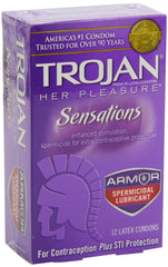 CONDOM, TROJAN SENSATION (12/BX)