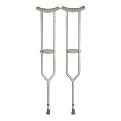 CRUTCH, STEEL PUSH BUTTON ADJ HD 500LBS (PR)