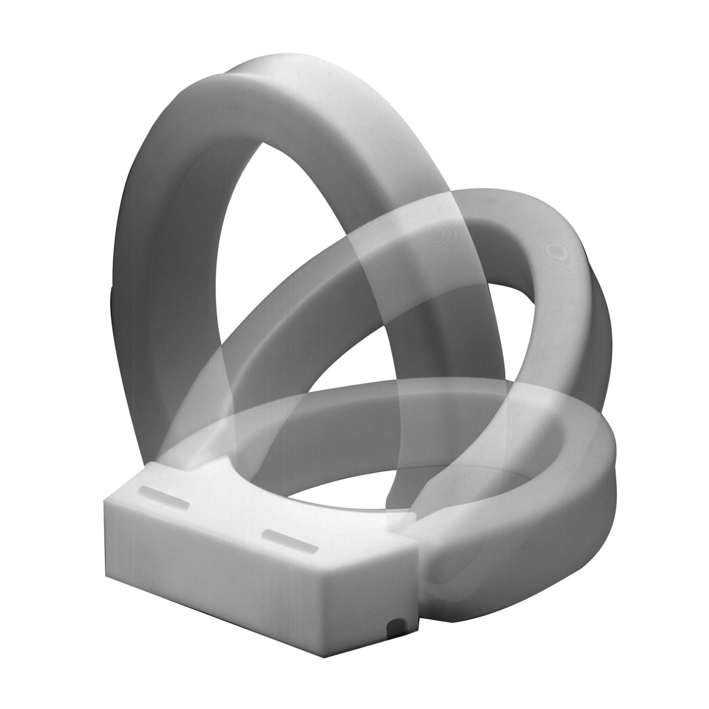 SEAT, TOILET STD RAISED 3"
