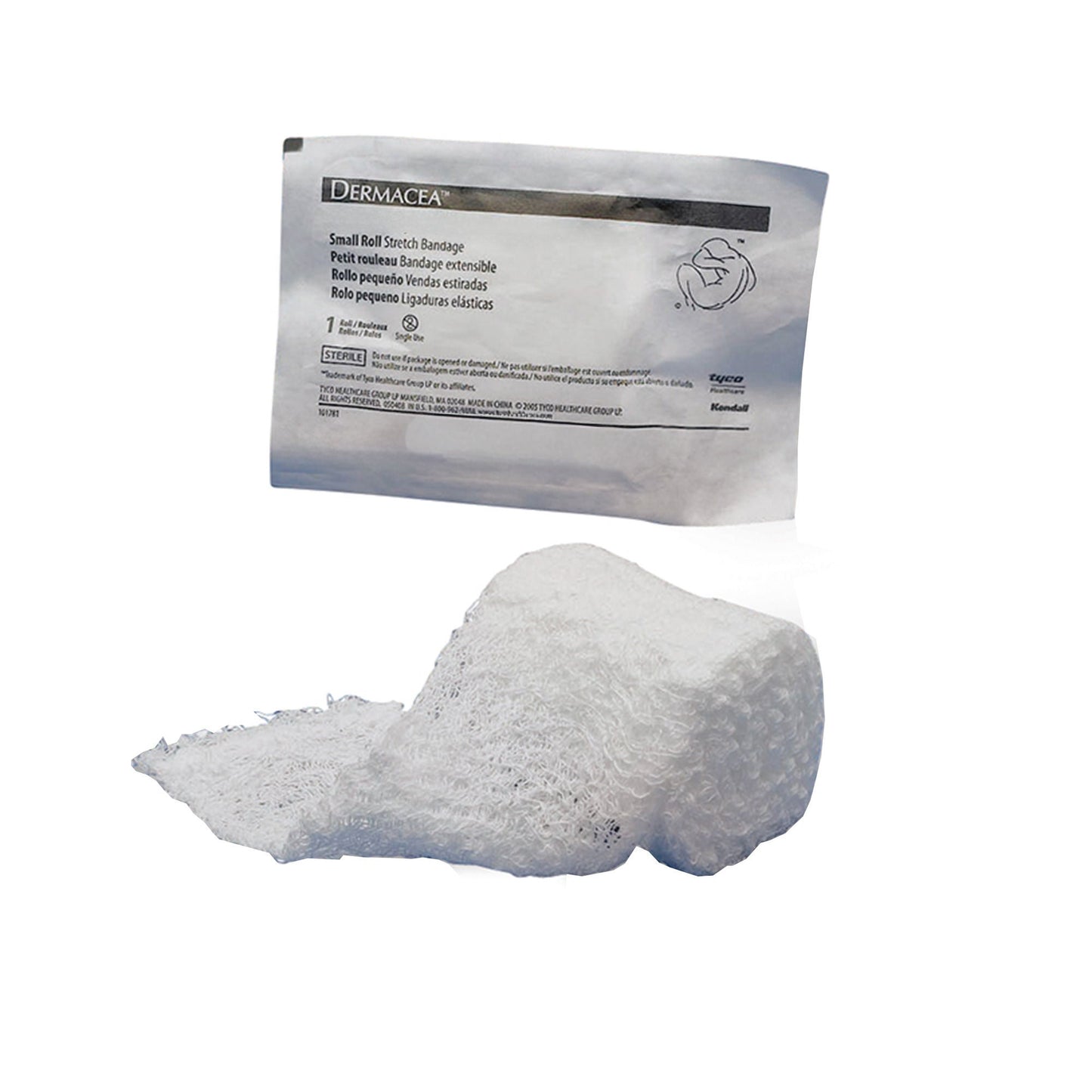 GAUZE, ROLL FLUFF DERMACEA 2PLY 2"X4YDS (96RL/CS)