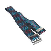 BELT, GAI W/METAL BUCKLE GEO PATTERN