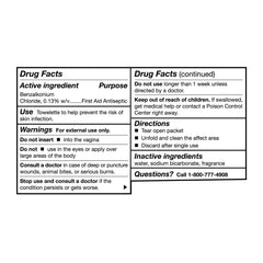 TOWELETTE, OB BZK (100/BX 10BX/CS)