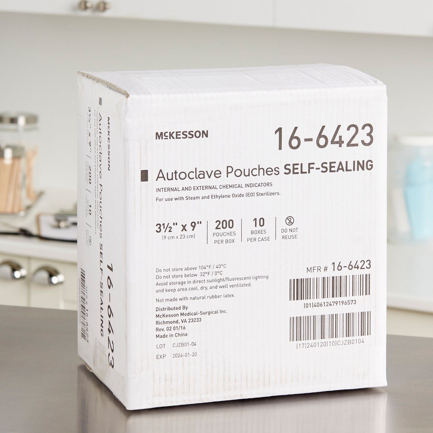 POUCH, SELF SEAL ECON 3.5X9 (200/BX 10BX/CS)