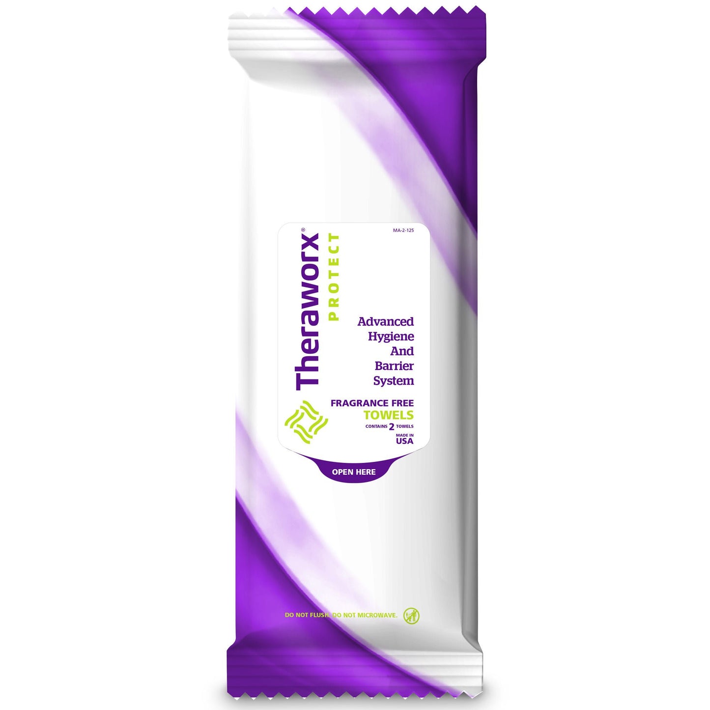 WIPE, SKIN THERAWORX HYGIENE/BARRIER BATH FF (2/EA 100EA/CS)