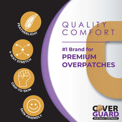 OVERPATCH, CVRGRD F/OMNIPODS5 TAN (25/CT 150CT/CS)